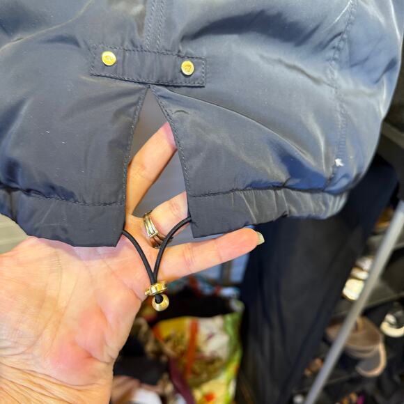 Cole Haan Removable Faux Fur Hooded Long Length Down Coat/Jacket Size S - Picture 9 of 15